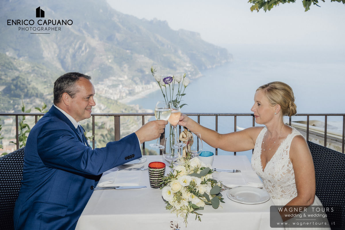 elopement wedding in ravello italy